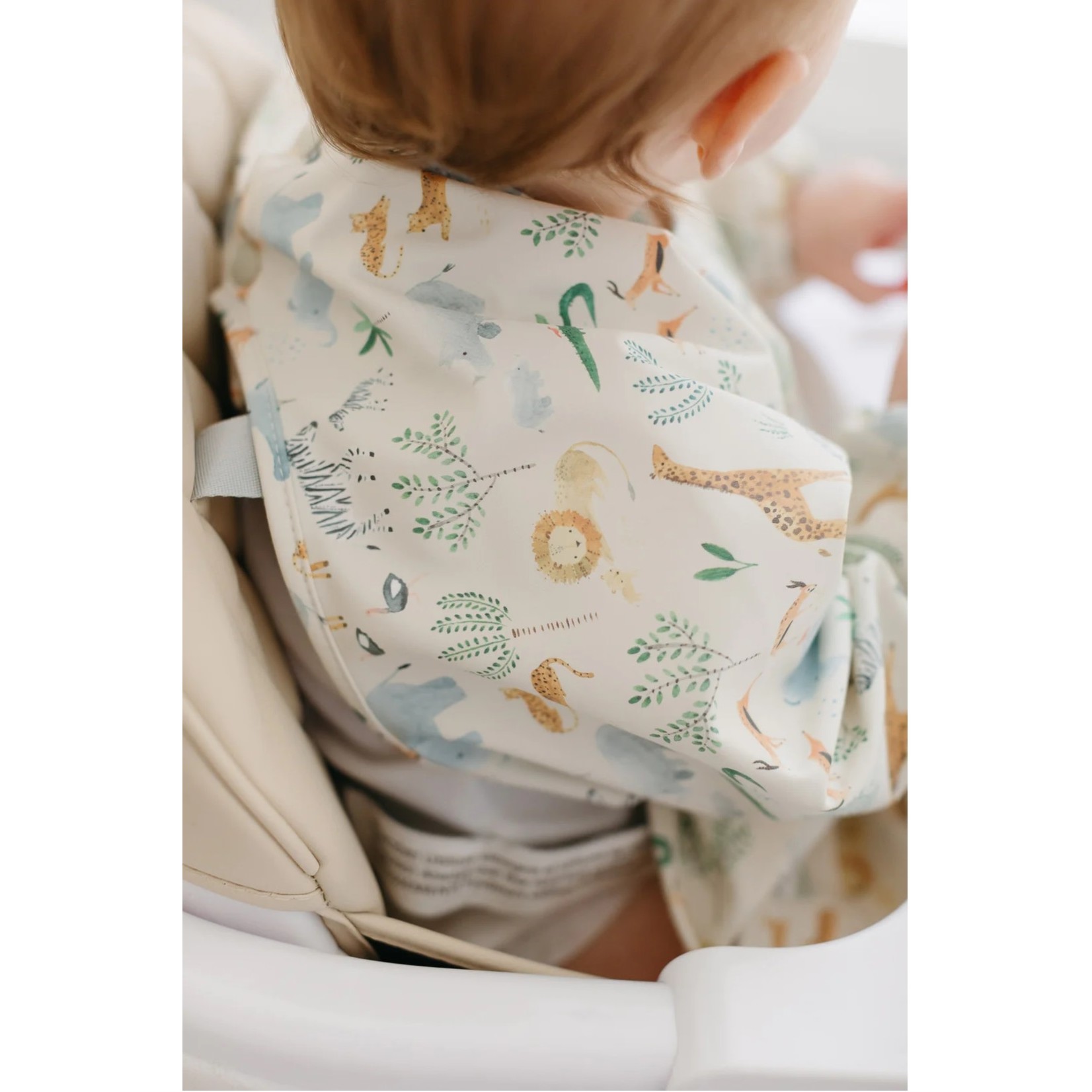 Loulou Lollipop LOULOU LOLLIPOP - Waterproof longsleeve bib 'Safari'