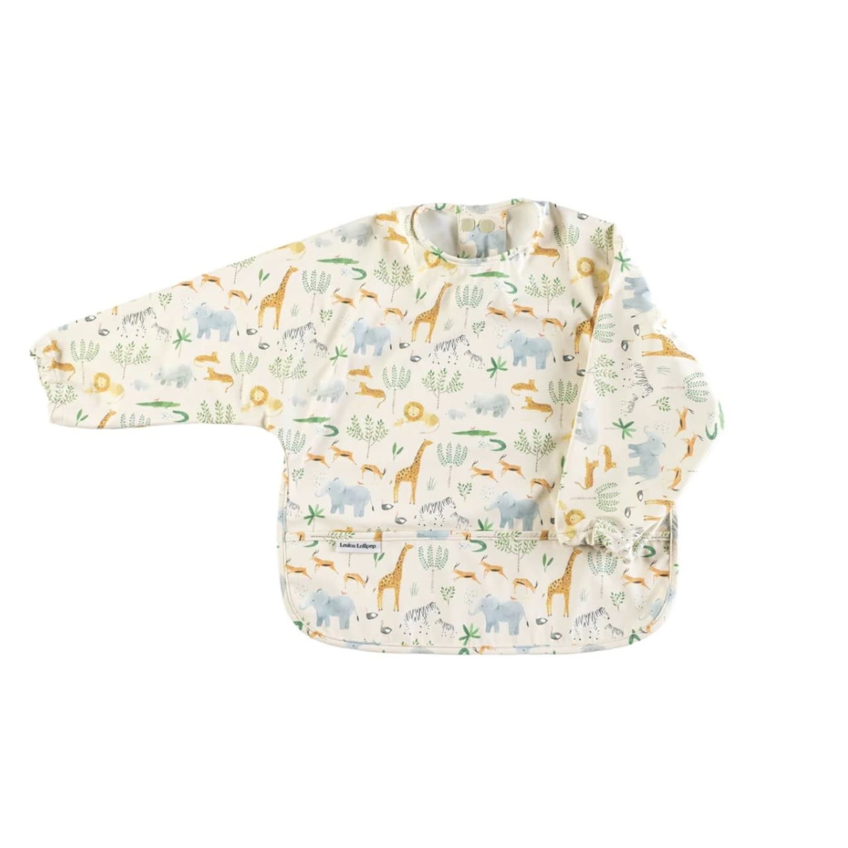 Loulou Lollipop LOULOU LOLLIPOP - Waterproof longsleeve bib 'Safari'