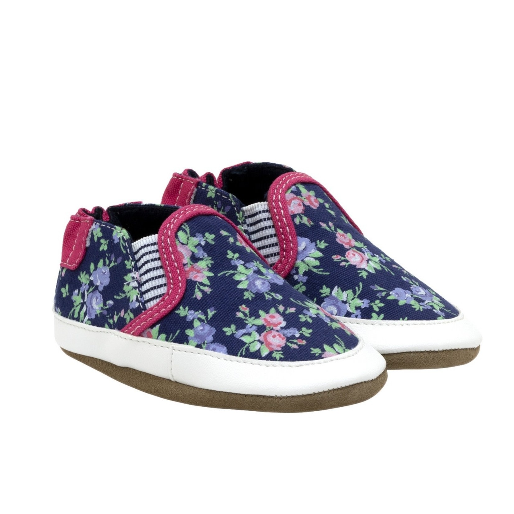 Robeez ROBEEZ - Soft soles 'Leah Floral'