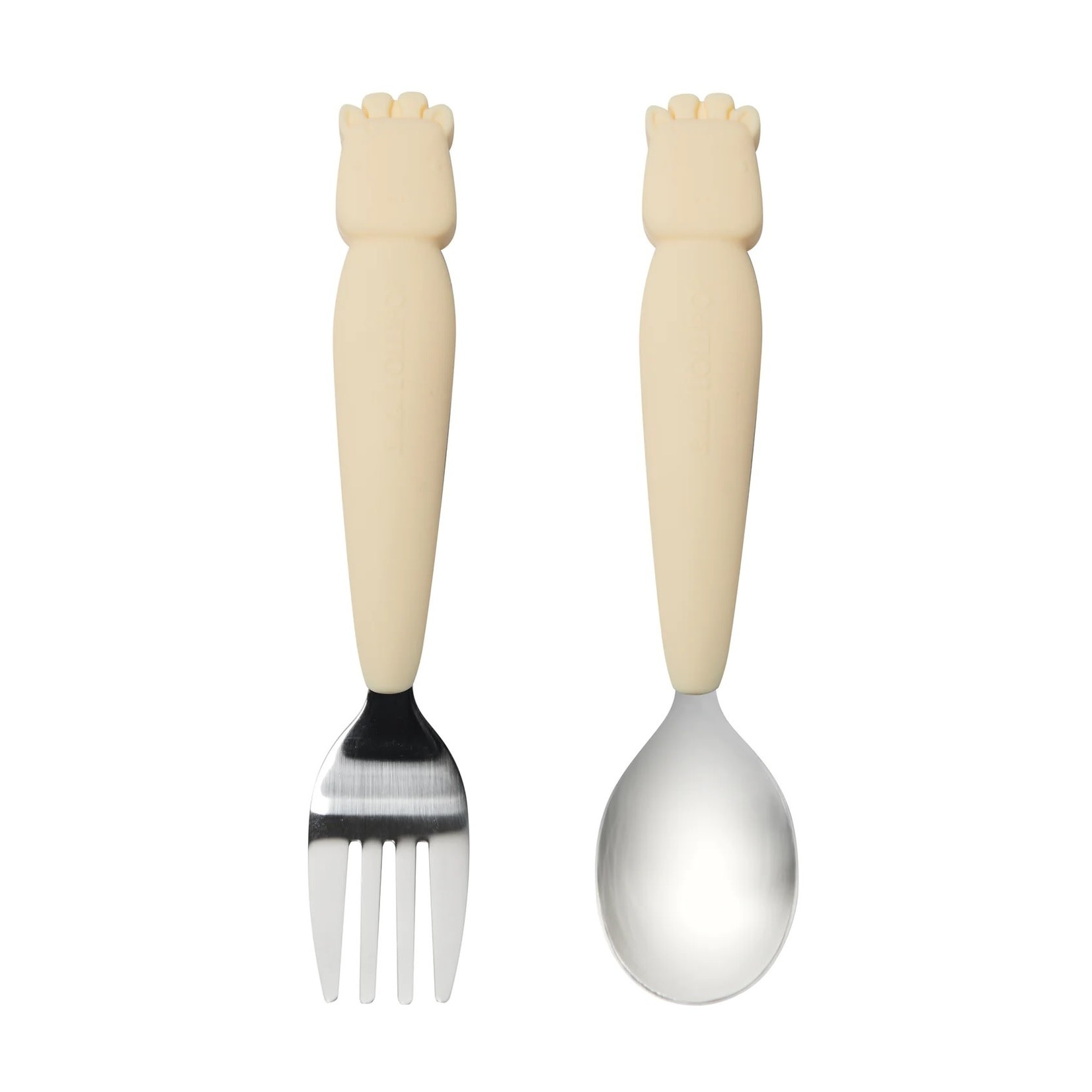 Loulou Lollipop LOULOU LOLLIPOP - Kid's Spoon/Fork Set - Giraffe