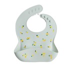 Loulou Lollipop LOULOU LOLLIPOP - Silicone Bib Printed - Lemon