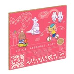 Djeco DJECO - Activité de bricolage 'Color Assemble Play' - Monde Kawaii