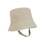 Tirigolo TIRIGOLO -  Classic Linen Adjustable Summer Hat - Beige