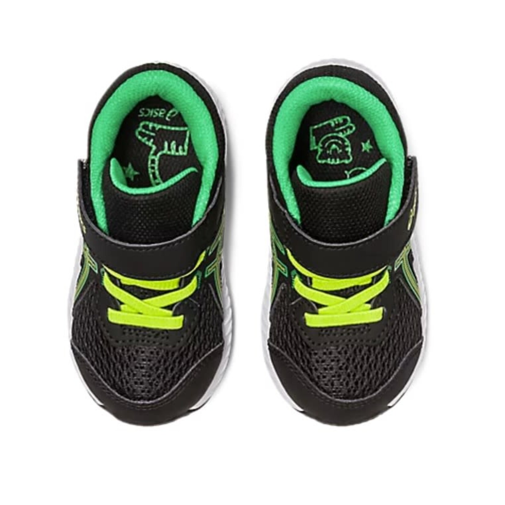 Asics ASICS - Sports shoes 'Contend 8 TS - 'Black Lime Zest' - Toddler