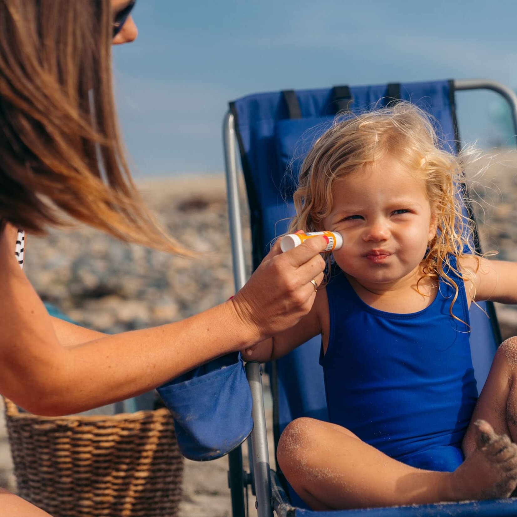 BADGER - Zinc-based Kids Face Stick Mineral Sunscreen SPF 35