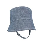 Tirigolo TIRIGOLO - Classic Cotton Adjustable Summer Hat - Dark denim