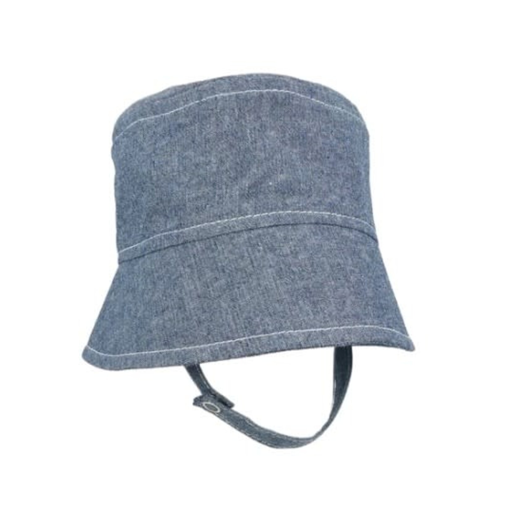 Tirigolo TIRIGOLO - Classic Cotton Adjustable Summer Hat - Dark denim