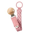 Bibs BIBS - Pacifier Clip Dusty Pink