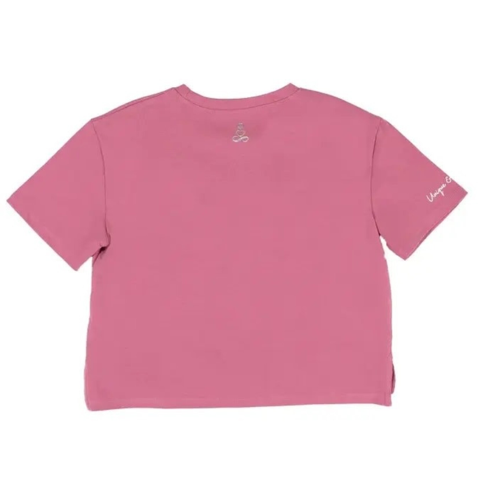 Nanö NANÖ - Pink Cropped T-Shirt 'Unique & Relax - Loungewear'