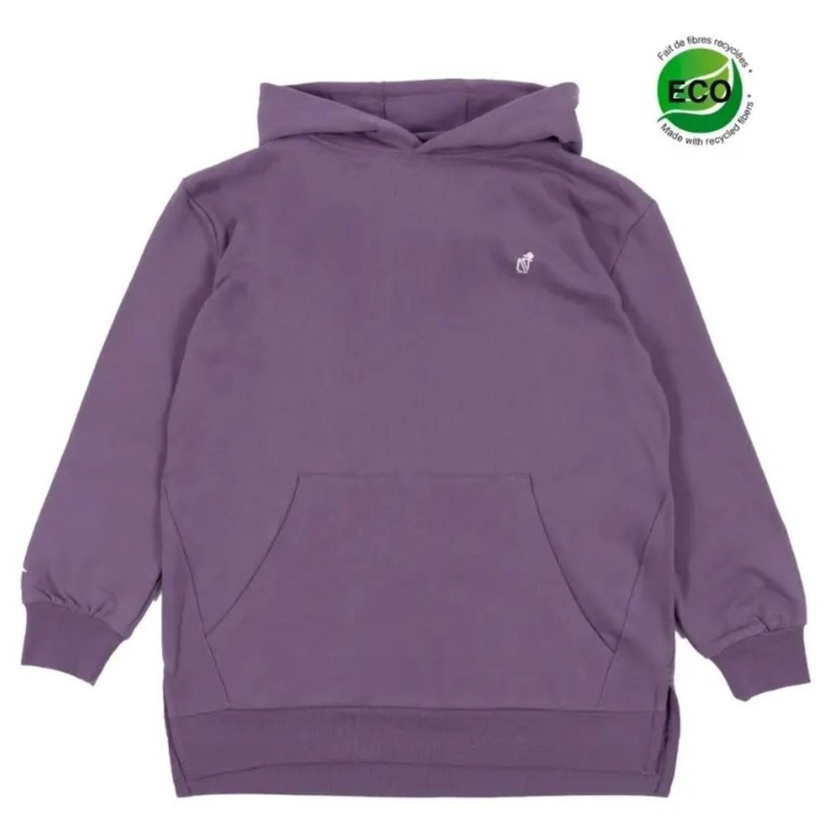 Nanö NANÖ - Purple longsleeve hoodie Unique & Relax 'Loungewear'