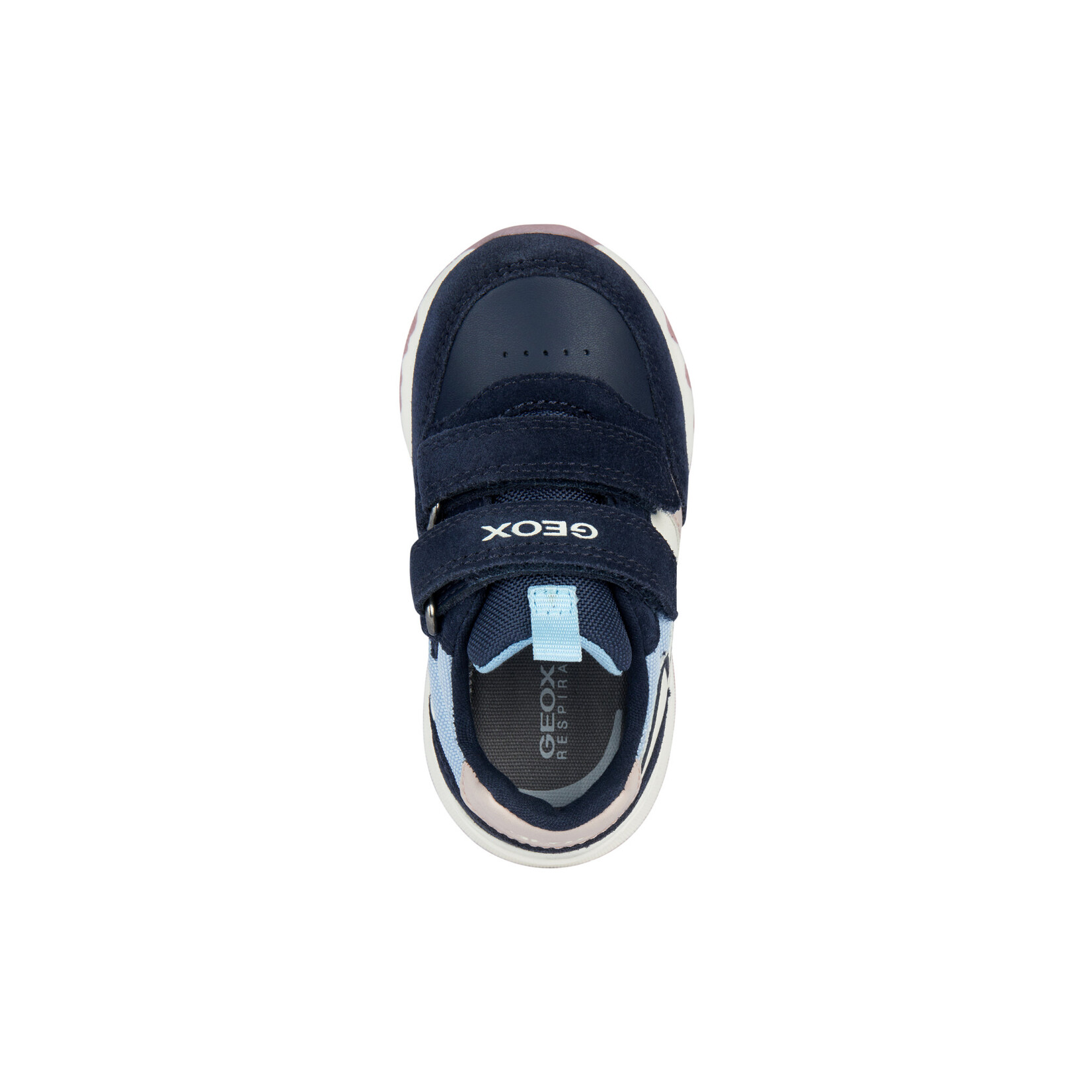 Geox GEOX - Sport Shoes 'B. PYRIP - Suede+Synt.Leather' - Dark Navy/Light Pink