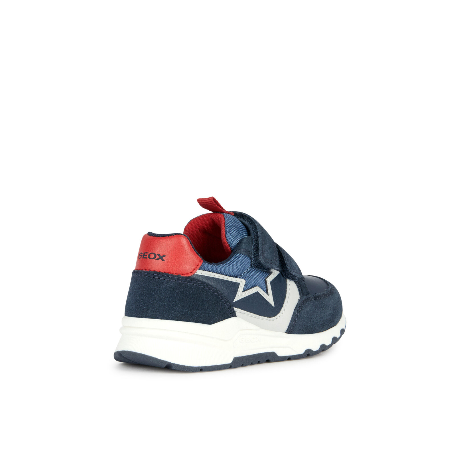 Geox GEOX - Sport Shoes 'B. PYRIP - Suede+Synt.Leather' - Navy/Red