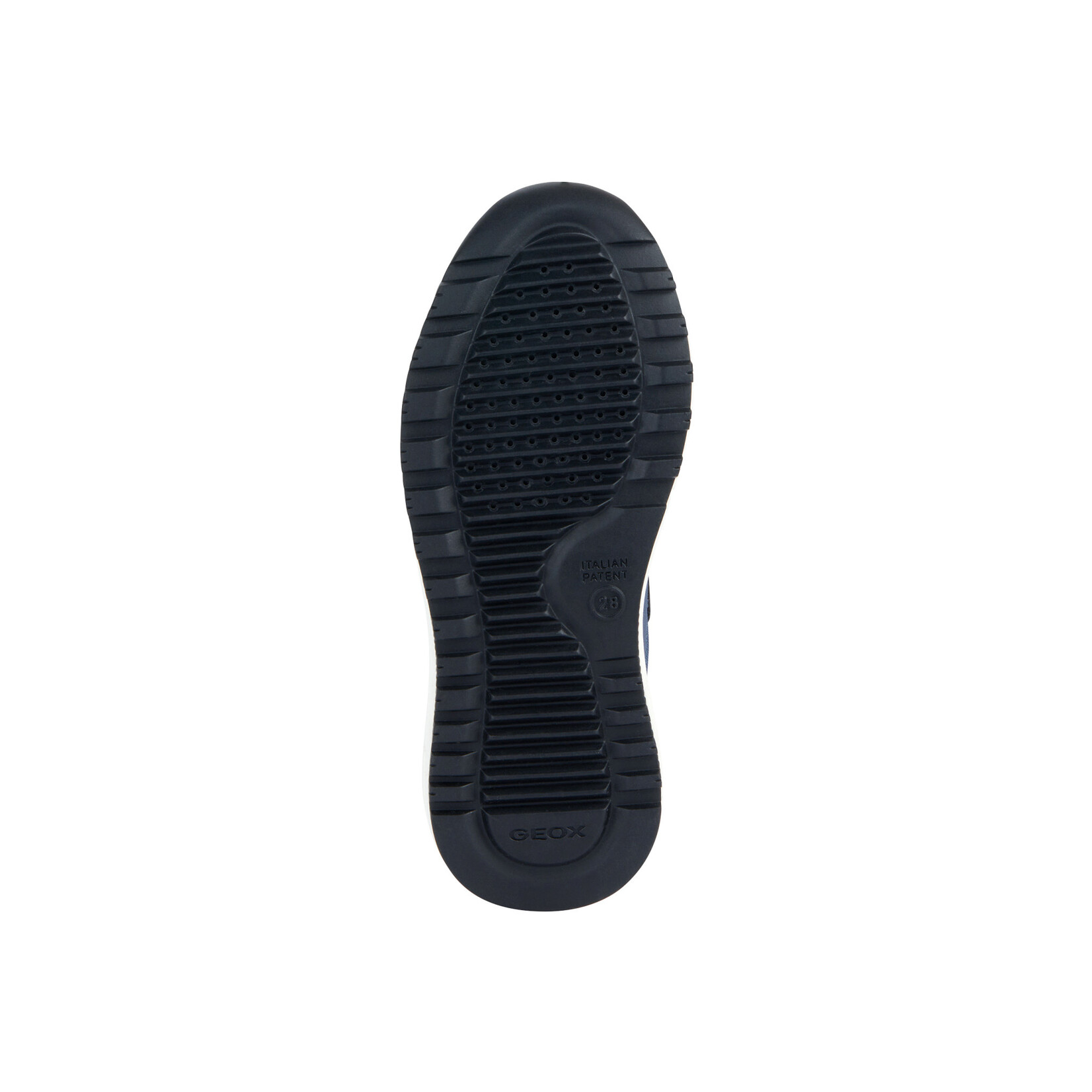 Geox GEOX - Chaussures de sport 'J. ALBEN - Textile+Cuir Synt.' - Avio/Rouge