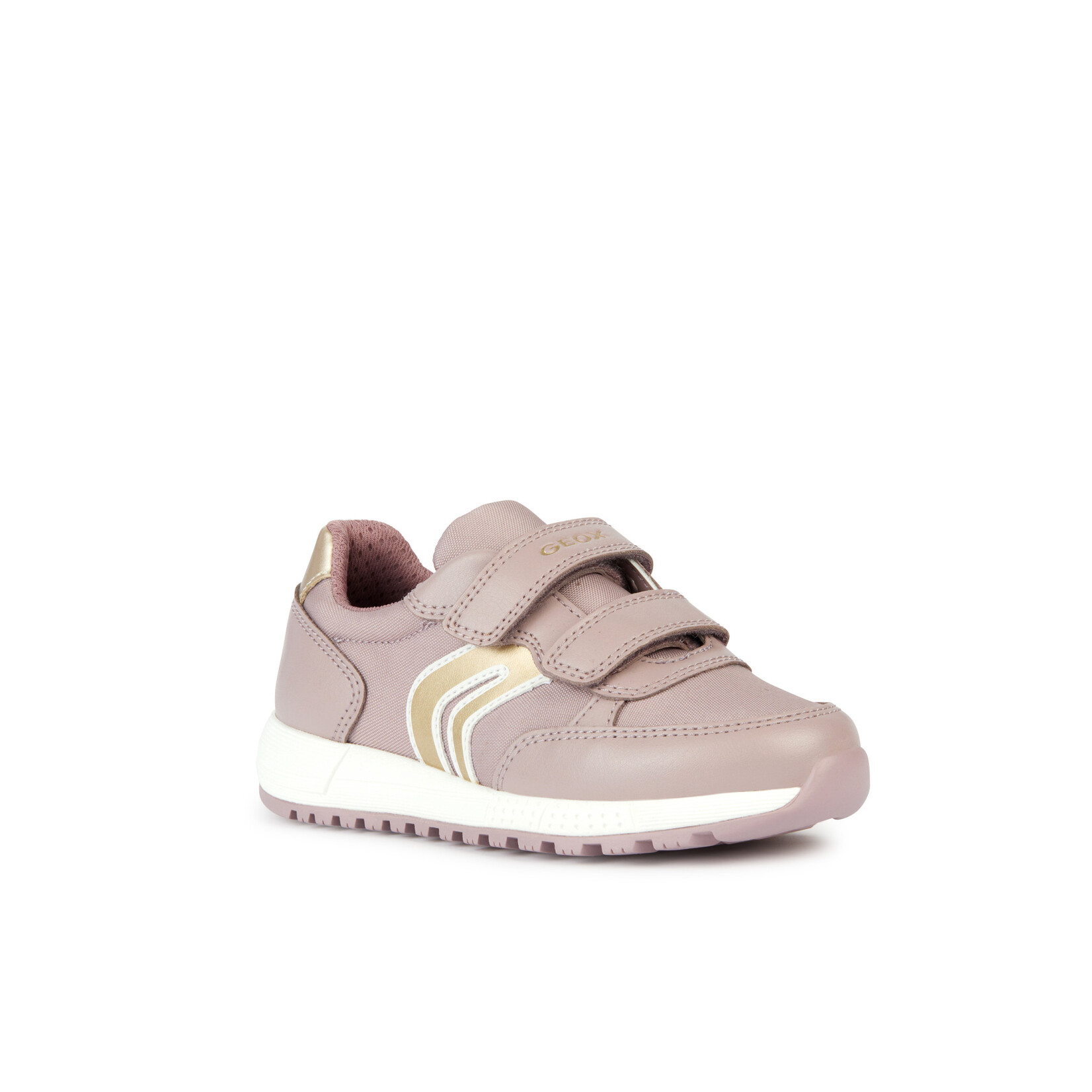 Geox GEOX - Chaussures de sport 'J. ALBEN - Textile+Cuir Synt.' - Rose Antique/Platinum