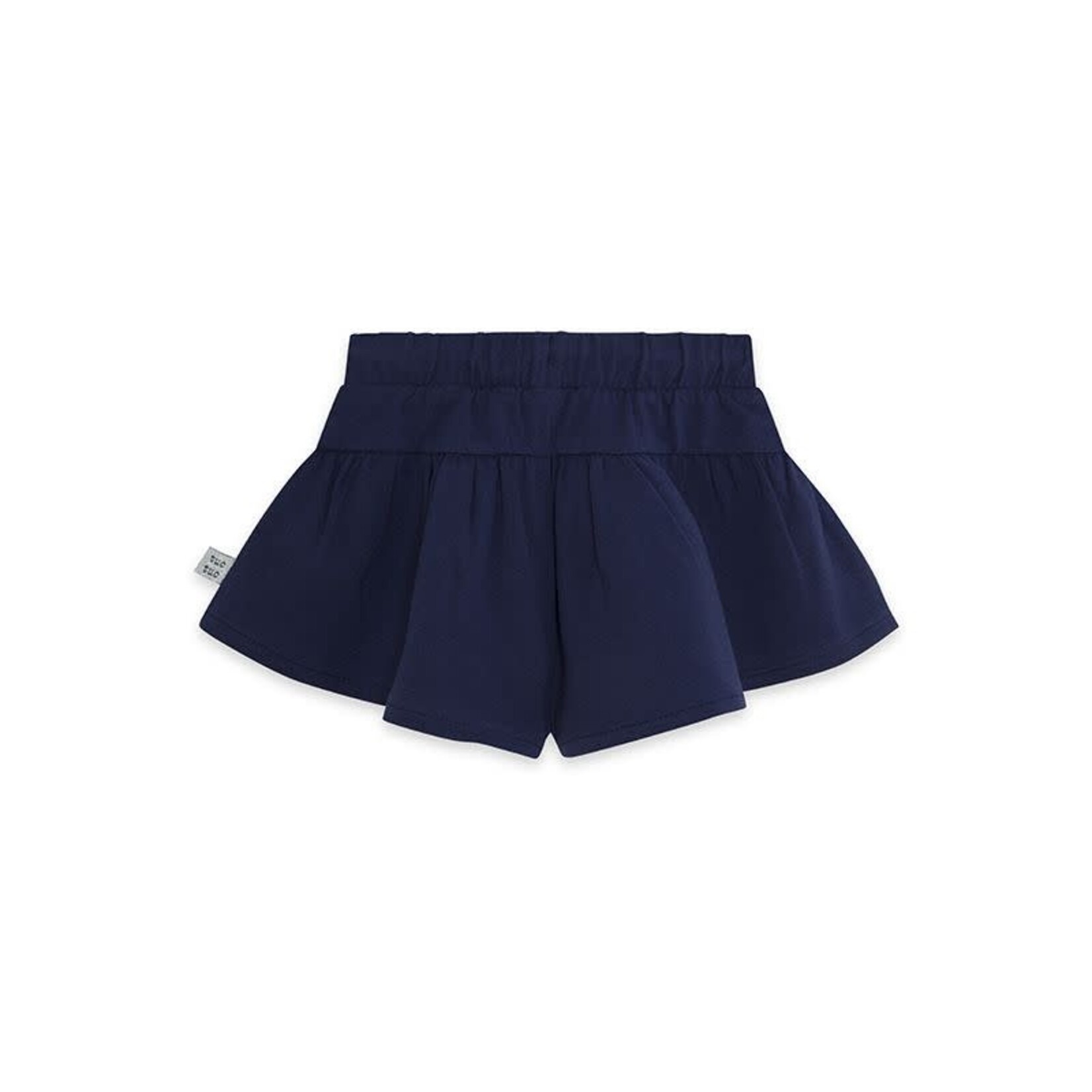 TucTuc TUC TUC - Navy jersey shorts with drawstring waist 'Basicos'