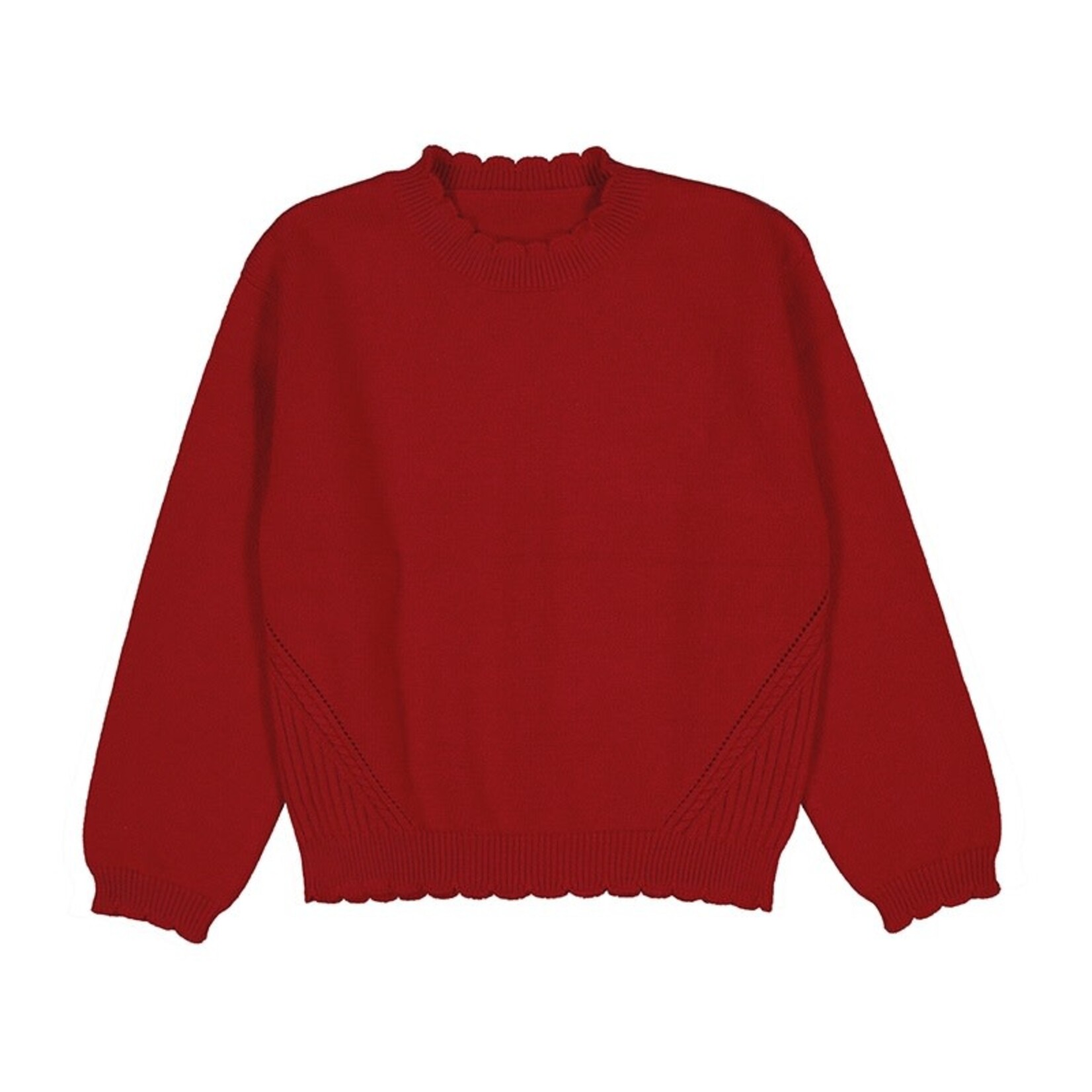 Mayoral MAYORAL - Plain Red Knit Sweater