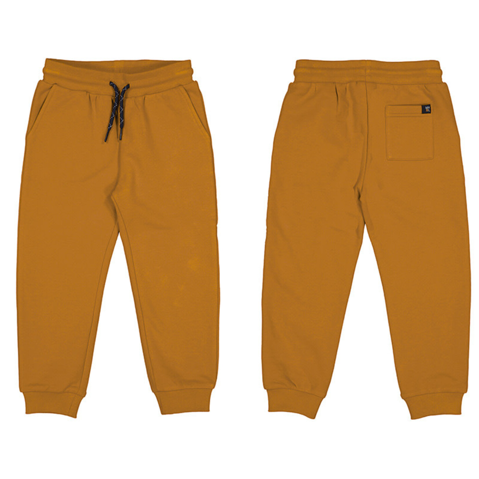 Mayoral MAYORAL - Burnt orange jogger pants with adjustable cord