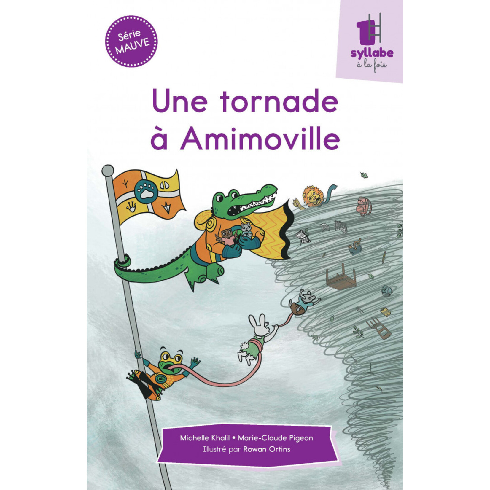 Éditions MD - Une syllabe à la fois - Série mauve - PLUSIEURS TITRES  (dès 6 ans) (In French)