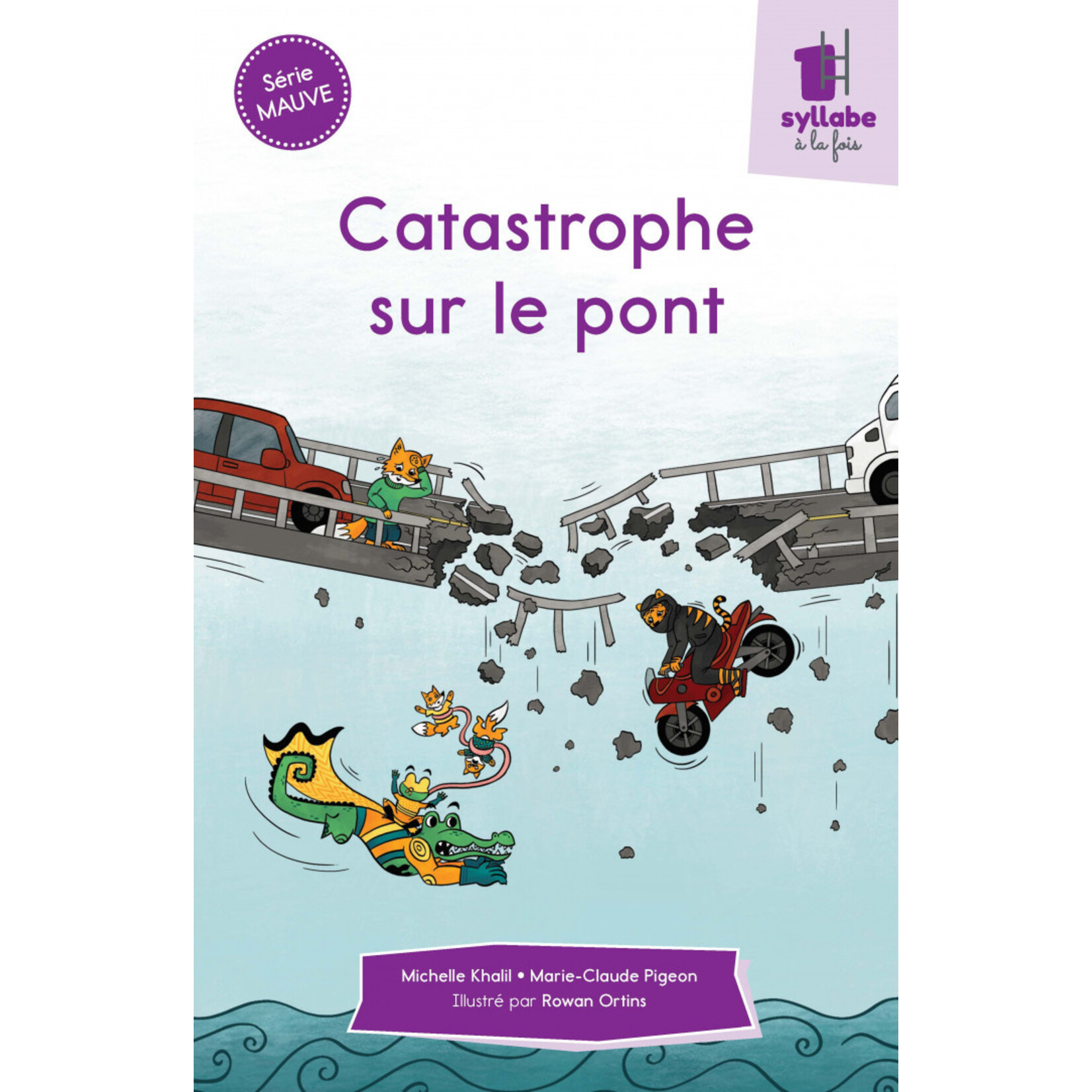 Éditions MD - Une syllabe à la fois - Série mauve - PLUSIEURS TITRES  (dès 6 ans) (In French)