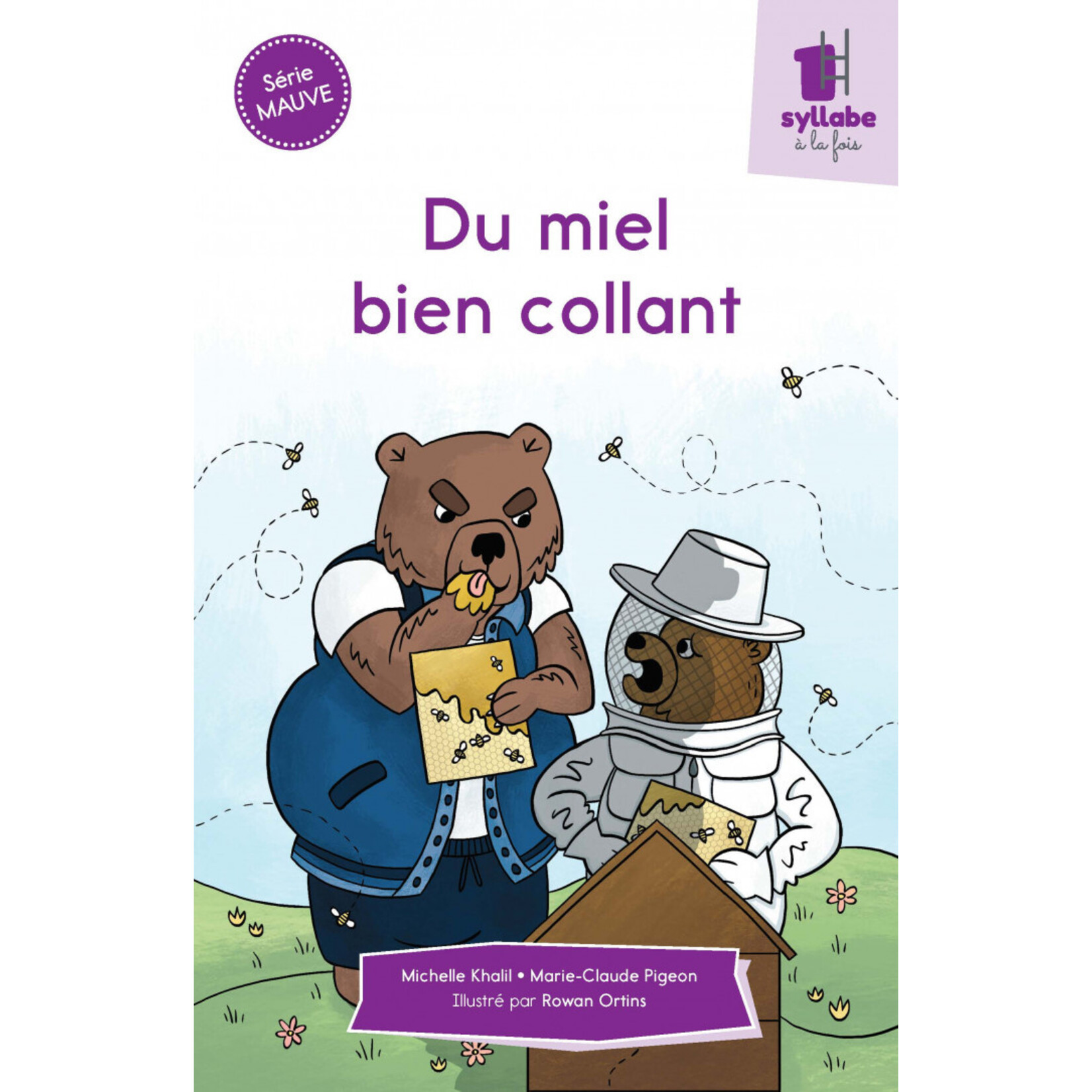 Éditions MD - Une syllabe à la fois - Série mauve - PLUSIEURS TITRES  (dès 6 ans) (In French)
