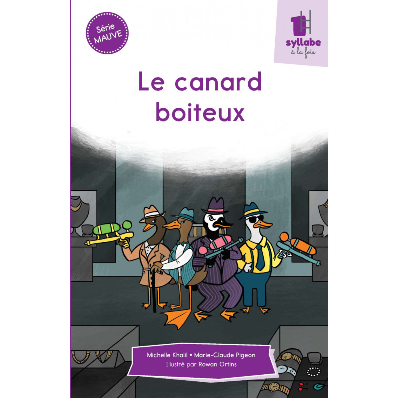 Éditions MD - Une syllabe à la fois - Série mauve - PLUSIEURS TITRES  (dès 6 ans) (In French)