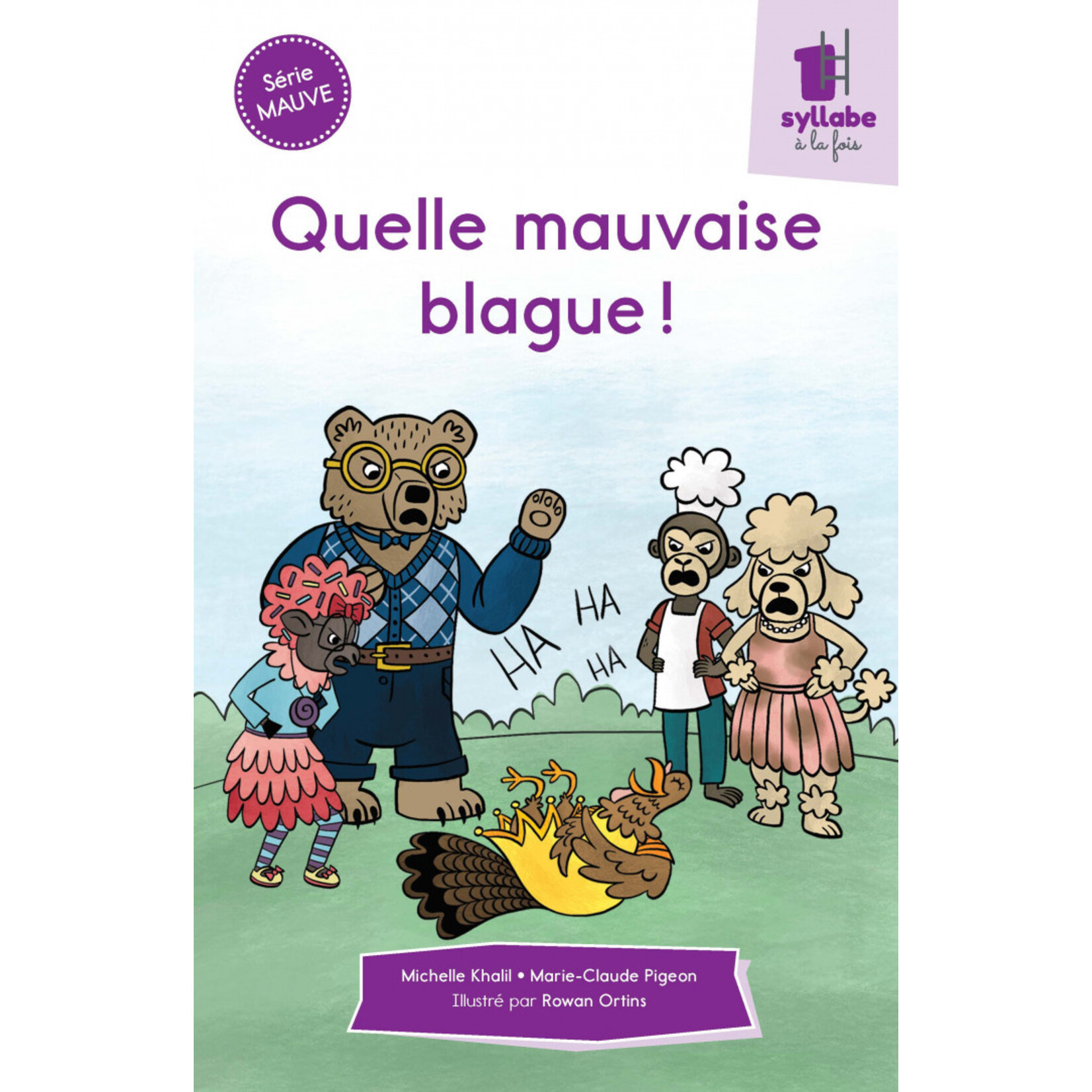 Éditions MD - Une syllabe à la fois - Série mauve - PLUSIEURS TITRES  (dès 6 ans) (In French)