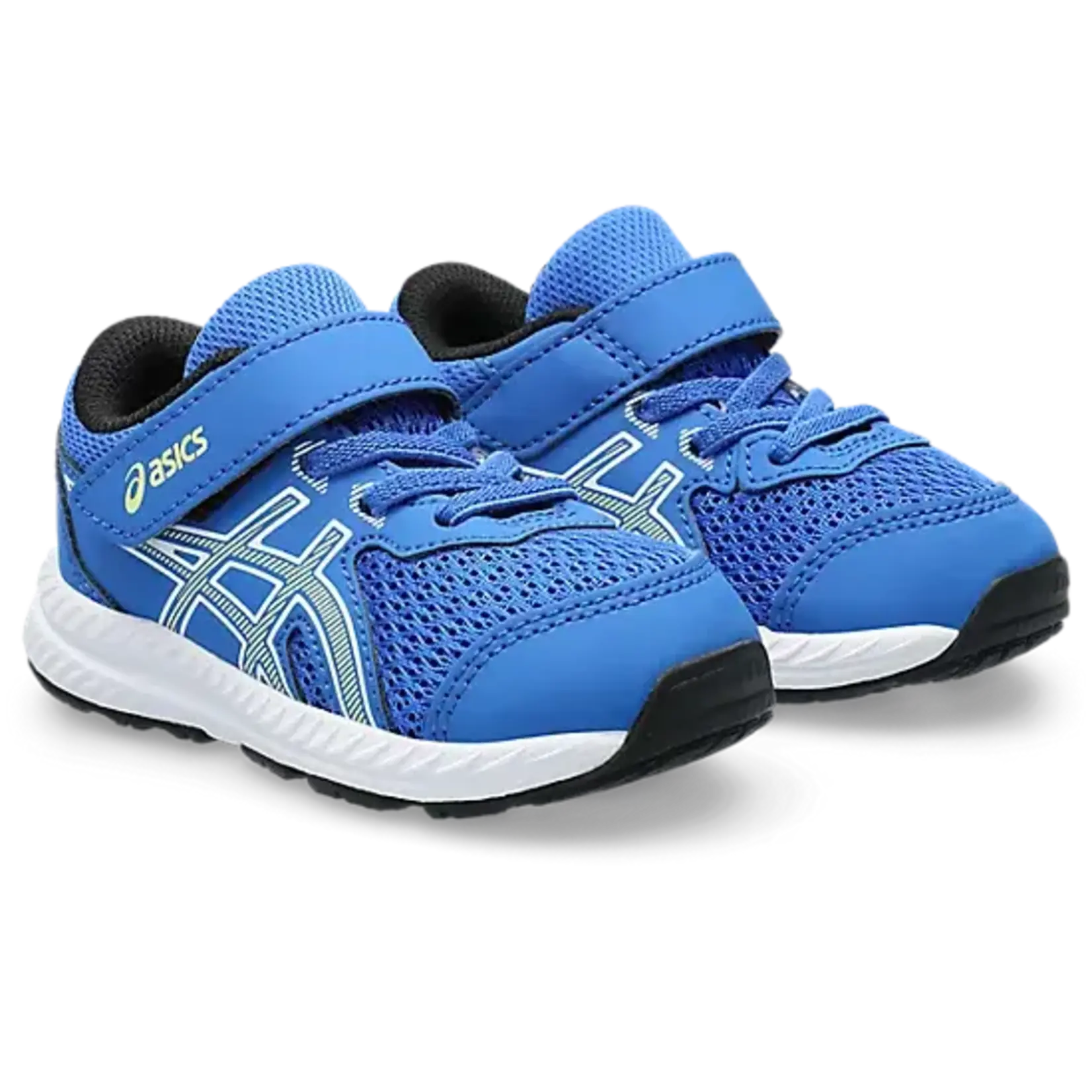 Asics ASICS - Running shoes 'Contend 8 TS -  Illusion blue Glow yellow'