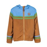 L&P L&P - Fleece-lined mid-season hooded jacket '123-Blue'