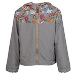 L&P L&P - Fleece-lined mid-season hooded jacket '123-Malyn Anthracite'