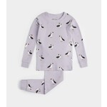 Petit Lem PETIT LEM - Two-piece pyjama set with puffin print