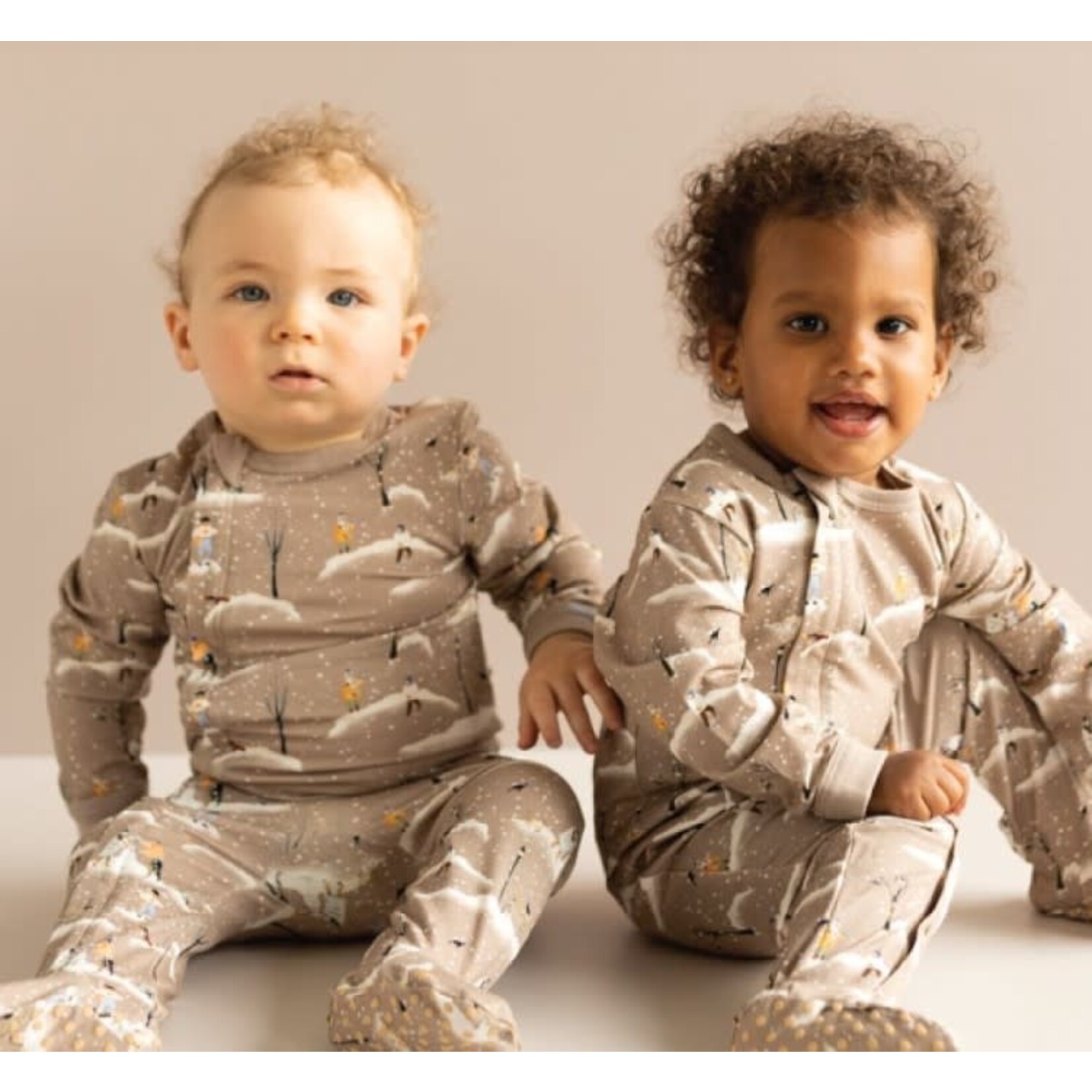 Pyjama bebe 2025 avec pied antidérapant