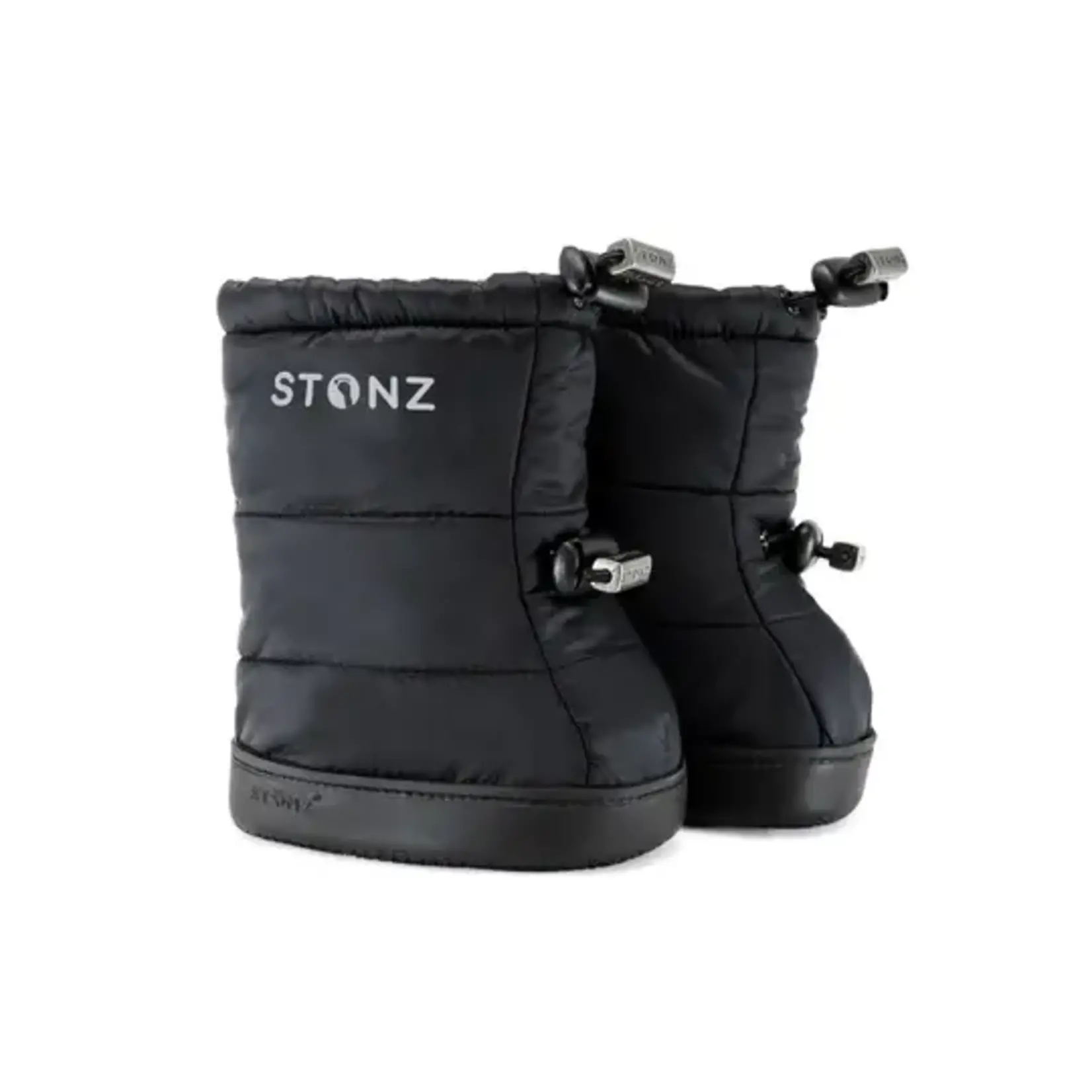 Stonz STONZ - Bottillons souples doublées de polar 'Puffer booties' - Noir