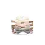 Mini Totem MINI TOTEM - 3 headbands with bows 'Esmée' - Cream, light pink, light grey