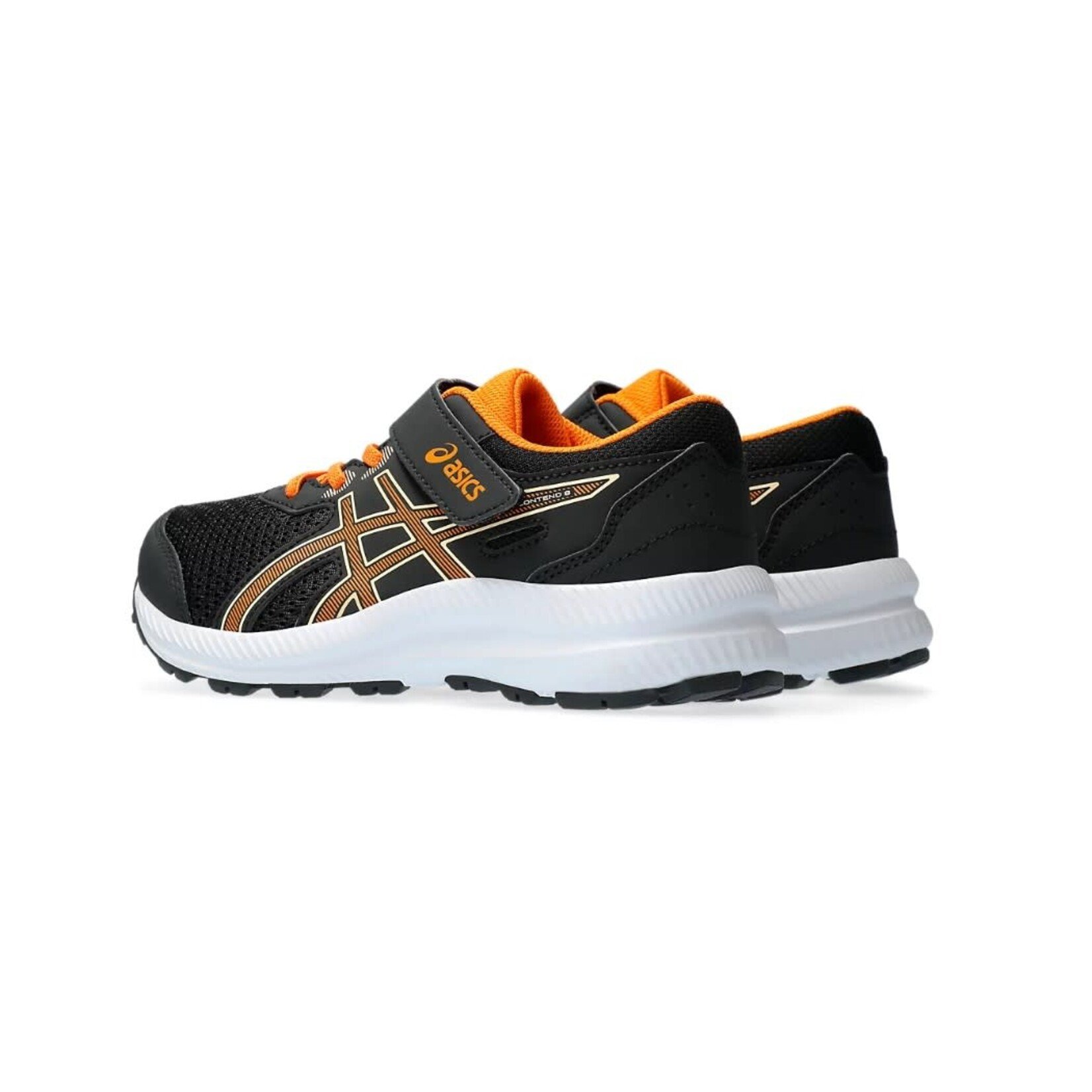 Asics ASICS - Chaussures de sport 'Contend 8PS - Black/Bright Orange'