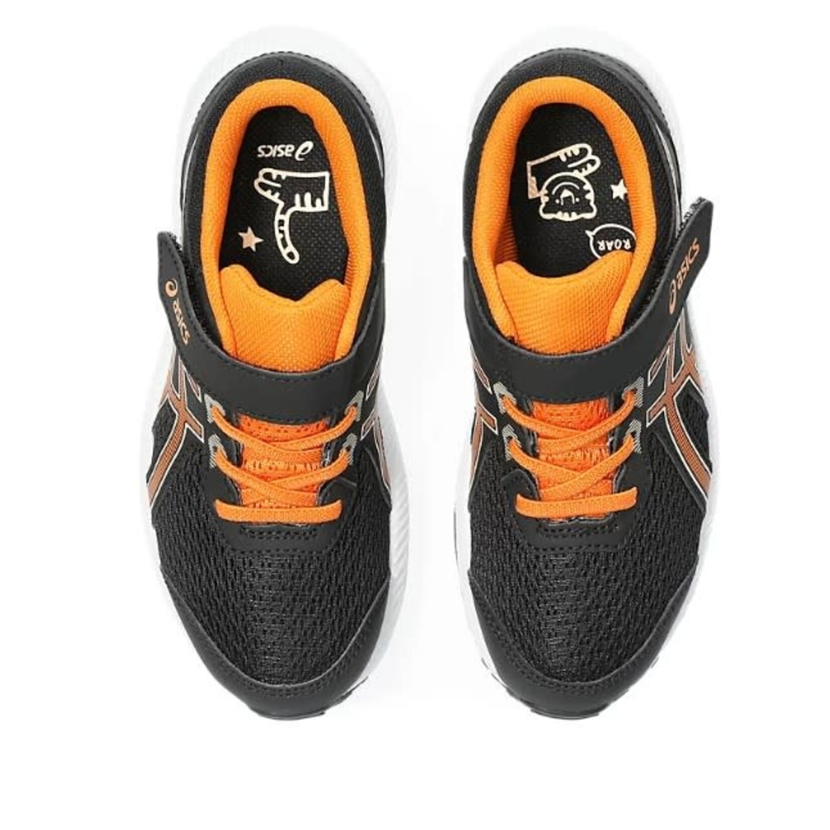 Asics ASICS - Chaussures de sport 'Contend 8PS - Black/Bright Orange'