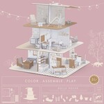 Djeco DJECO - Maison de poupée 'Color Assemble Play '
