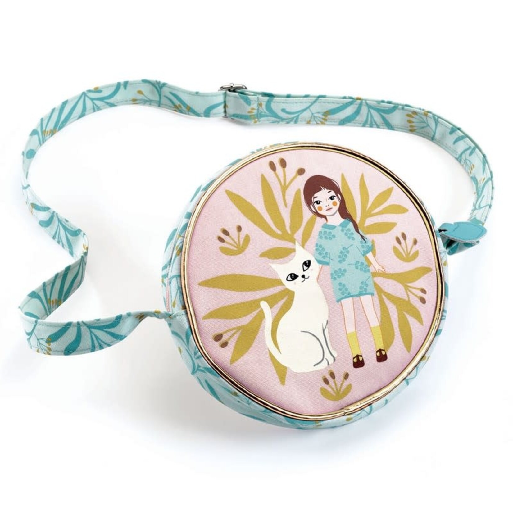 Djeco DJECO - Round handbag 'Cat'