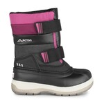 Acton ACTON - Bottes d'hiver 'Bubblegum - Noir et rose'