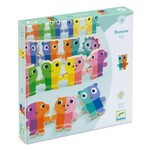 Janod JANOD - 'Domino Up' Animal Shaped Wooden Dominoes Set