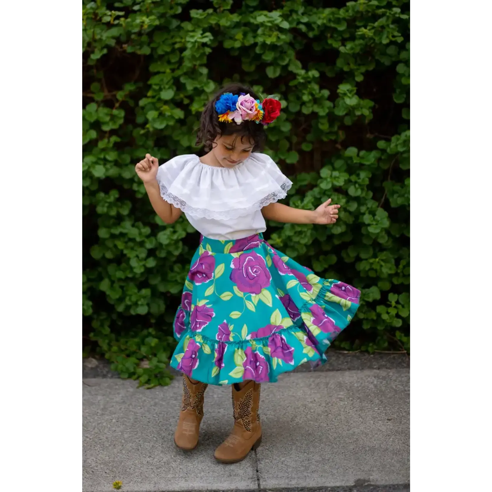 Great Pretenders GREAT PRETENDERS - Frida Kahlo dress-up kit (7-8 years)