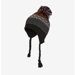 Kombi KOMBI - 'Elevation' Peruvian Knit Hat with Pom Pom (Children) - Charcoal