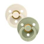 Bibs BIBS - Lot de 2 suces 'Ivory/Sage'