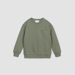 Miles the label MILES THE LABEL - Olive Green Ribbed Long Sleeve Sweater