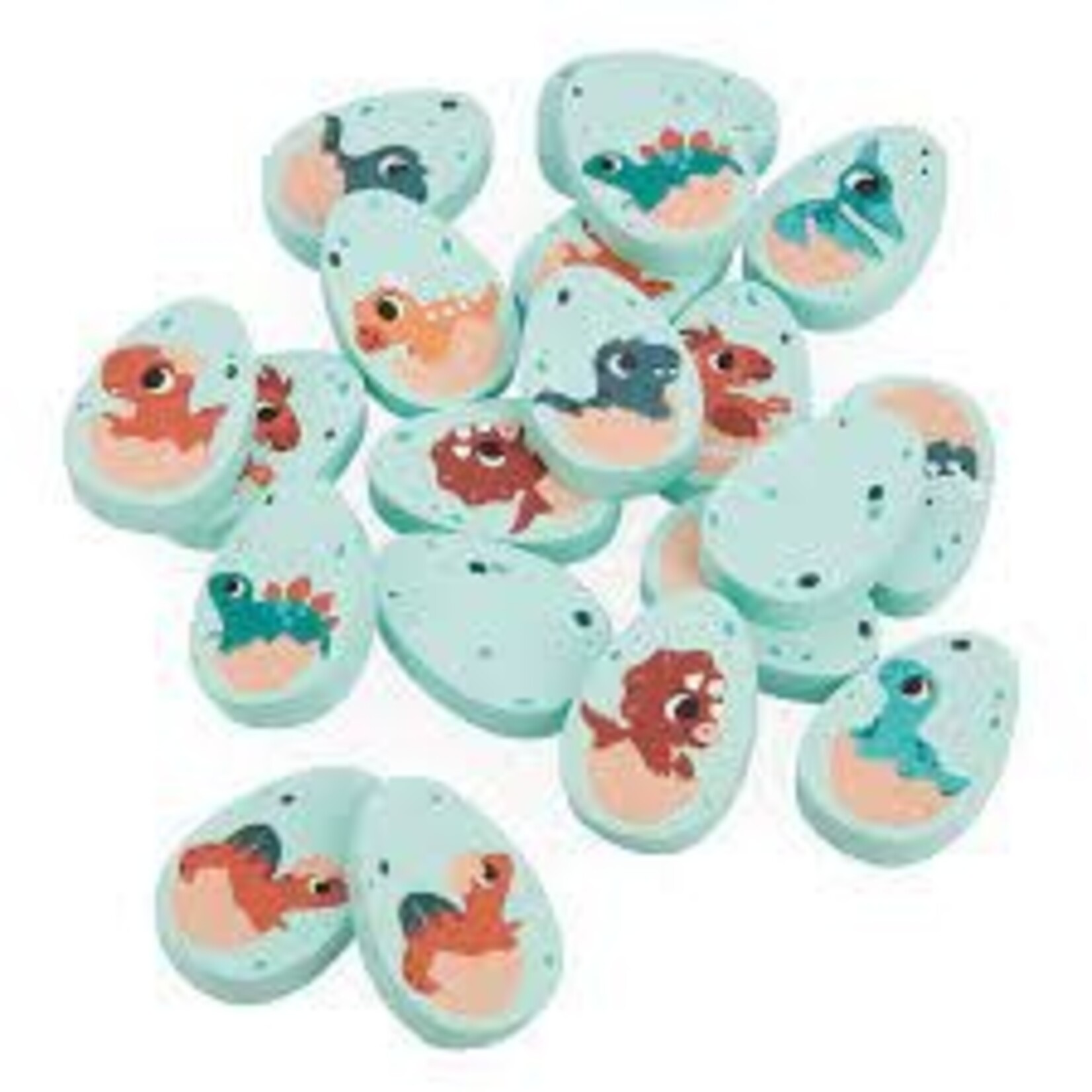 Janod JANOD - Wooden dino memory game