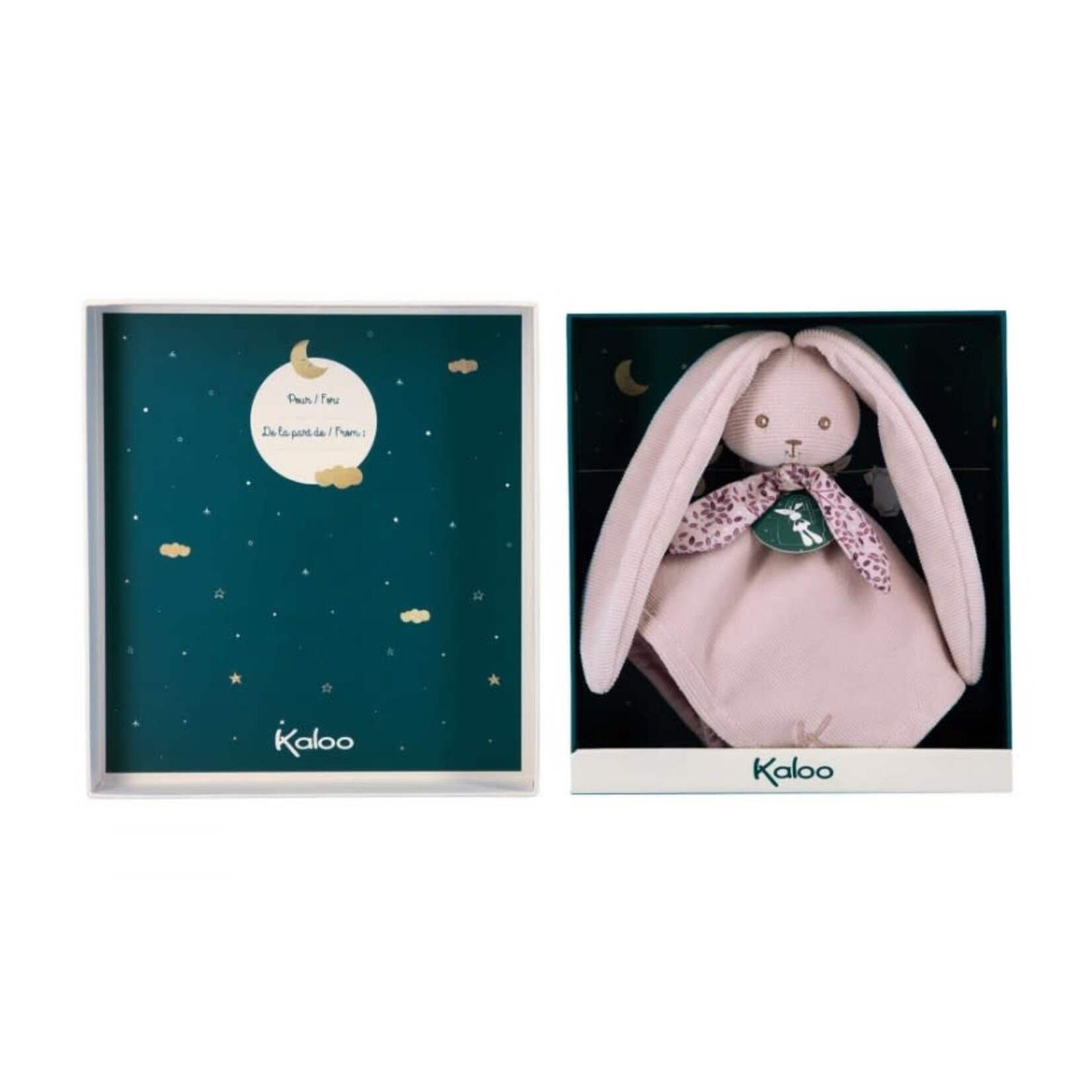 Kaloo KALOO - Plush comforter the Pink Rabbit (Lapinoo)