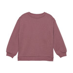 Minymo MINYMO - Sparkly Raspberry Sweatshirt with Crossed Ruffles at the Back