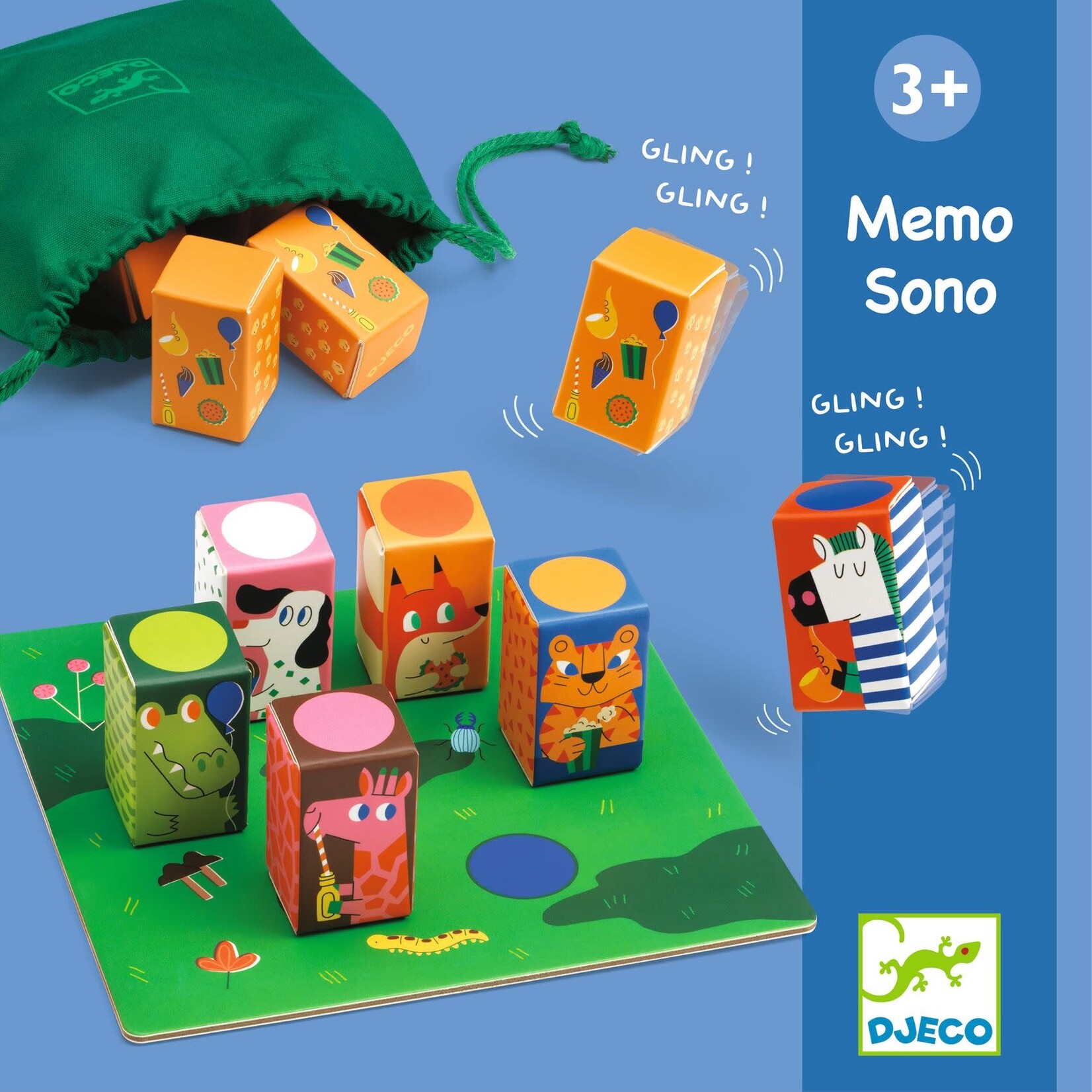 Djeco DJECO - Jeu de mémoire sonore 'Memo Sono'
