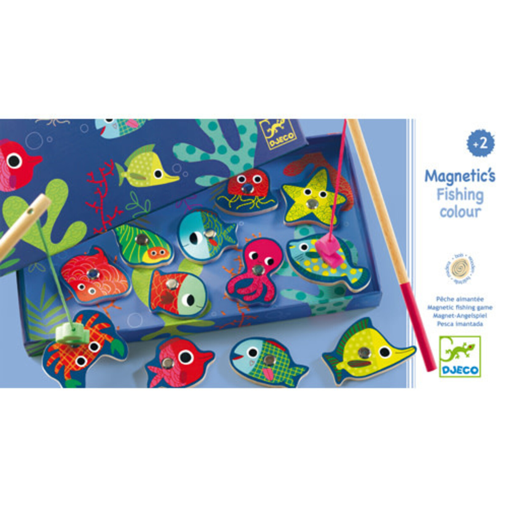 Djeco DJECO - Magnetic Fishing Game 'Colour'