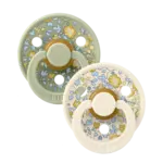 Bibs BIBS - Set of 2 Pacifiers LIBERTY 'Eloise Sage Mix'