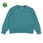 Nanö NANÖ - Plain Teal Cropped Sweatshirt 'Unique & Relax - Loungewear'